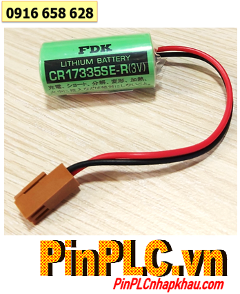 FDK CR17335SE-R, Pin nuôi nguồn FDK CR17335SE-R lithium 3v chính hãng _Xuất xứ NHẬT